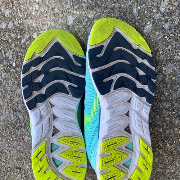 361 Degrees Meraki 2 Women’s 7.5 Running Athletic Shoes Aruba Blue Y952-5607 - Picture 5 of 6